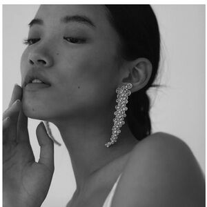 AB Ellie bridal Statement Earrings